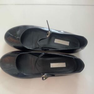 Dolce & Gabbana Glossy Black Flats